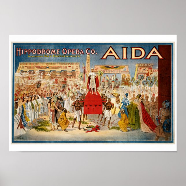 Aida Opera poster 1898 (Front)
