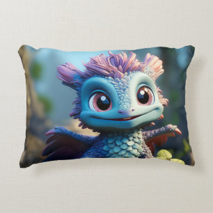 Aiden, a Whimsical Dragon Apron Decorative Cushion