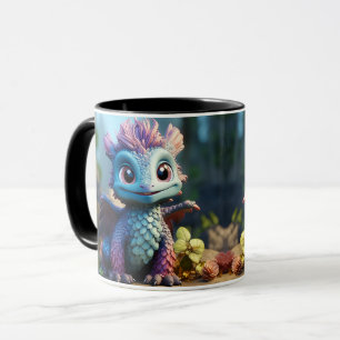 Aiden, a Whimsical Dragon Mug