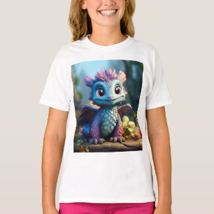 Aiden, a Whimsical Dragon  T-Shirt