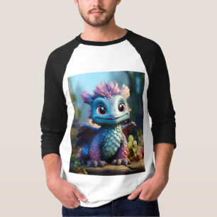 Aiden, a Whimsical Dragon T-Shirt