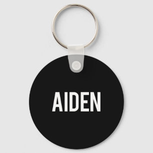 Aiden - Cool New Funny Name Fan Gift Tee  Key Ring