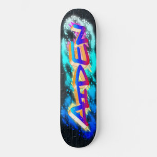 AIDEN Customised Graffiti Skateboard