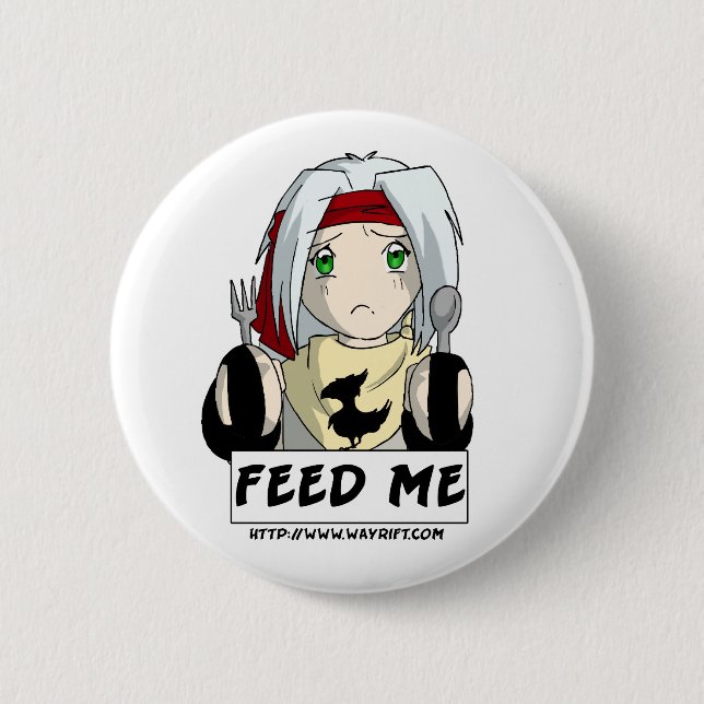 Aiden "Feed Me" Button (Front)