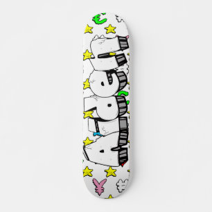 Aiden Graffiti Custom Personalised Skateboard