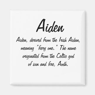 Aiden Name Meaning Magnet