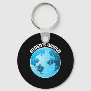 Aidenacesarmy fight against cancer Aiden’s world  Key Ring