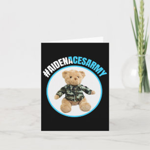 Aidenacesarmy Fight Against Cancer Leukaemia Aiden Card