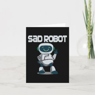 Aidenacesarmy fight against cancer sad robot Aiden Card