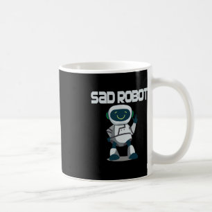 Aidenacesarmy fight against cancer sad robot Aiden Coffee Mug