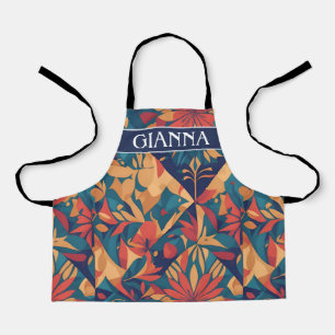 Aidi Mosaic Colourful Personalised Pattern Apron
