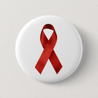 aids-ribbon 6 cm round badge