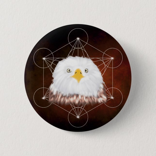 aigle metatron 6 cm round badge (Front)