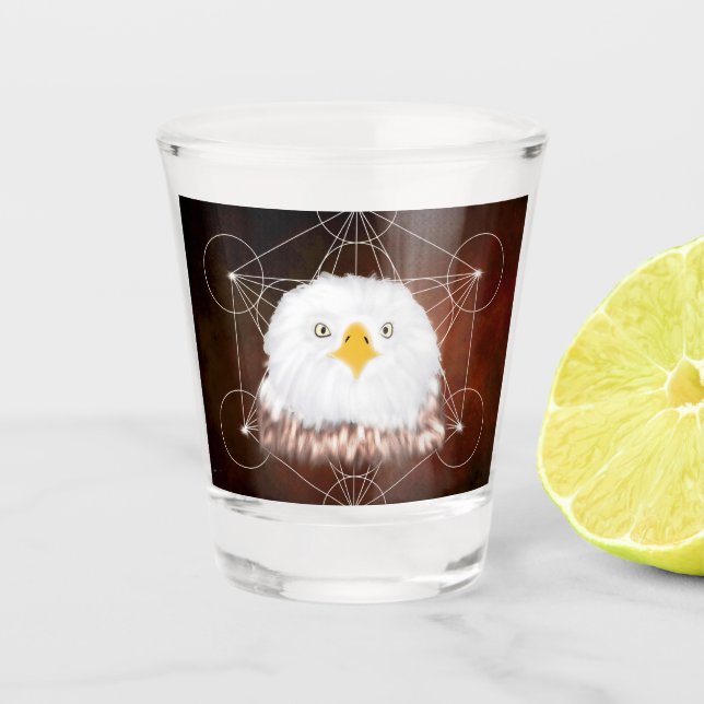 aigle metatron shot glass (Front)