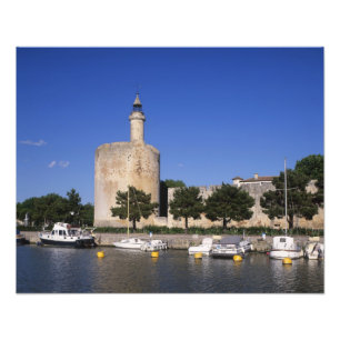 Aigues Mortes, Rhone and Sete Canal, Gard, Photo Print