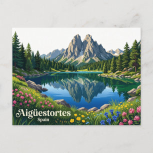 Aigüestortes i Estany de Sant Maurici National Par Postcard