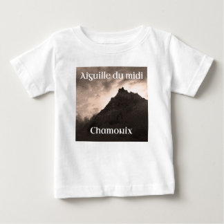 Aiguille du Midi, Mont Blanc Mountain Baby T-Shirt