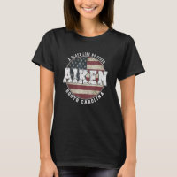 Aiken South Carolina  Vintage American flag