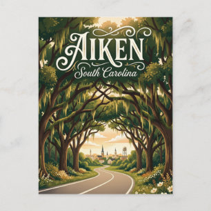 Aiken USA Postcard