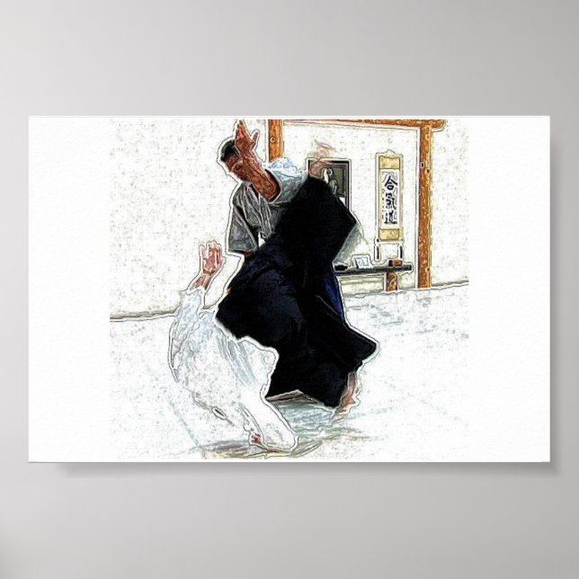 Aikido Action Poster (Front)