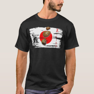 Aikido Carved in Stone - Budo Design T-Shirt