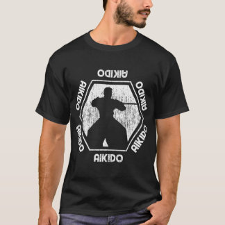 Aikido Lover Fighter Martial Arts Training T-Shirt