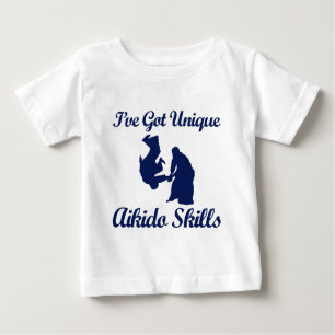 aikido martial art designs baby T-Shirt