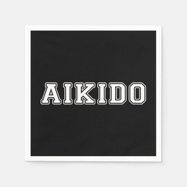 Aikido Napkin (Front)