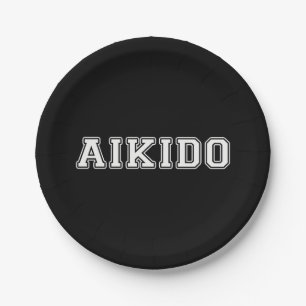 Aikido Paper Plate