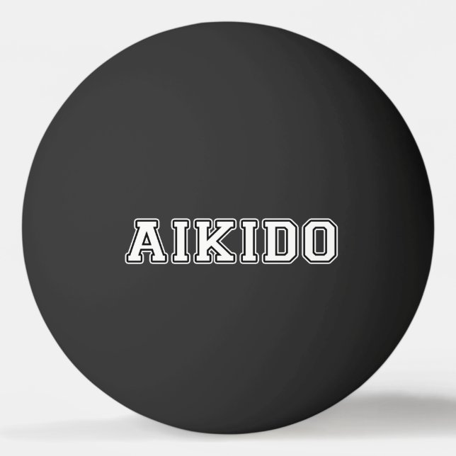 Aikido Ping Pong Ball (Front)