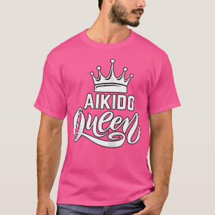 Aikido Queen Martial Arts Kanji Martial Arts Women T-Shirt