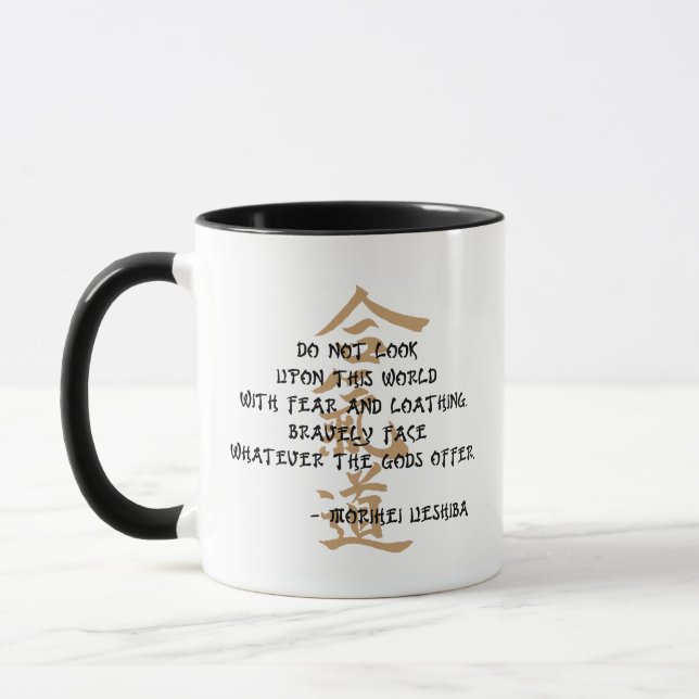 Aikido Quote Mug (Left)