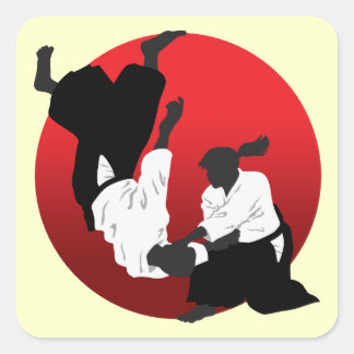 Aikido Square Sticker