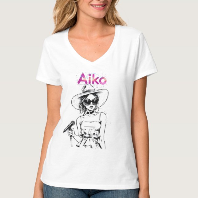 AiKo 4 cassie T-Shirt (Front)