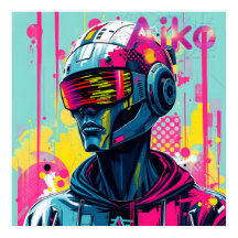 AiKo Beats™ Grunge Graphic #3