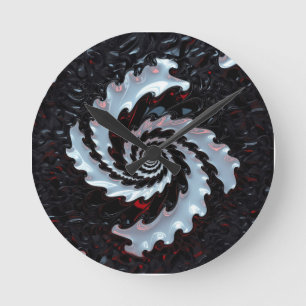 AiKo Beats™ Sonic Vector – Fracture Round Clock