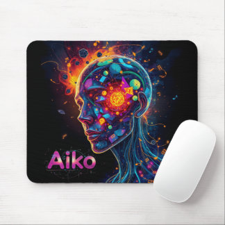AiKo Grunge Graphic #4 Mouse Pad