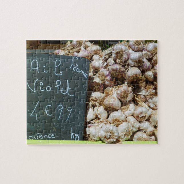 Ail Violet French Garlic Photo Jigsaw Puzzle (Horizontal)