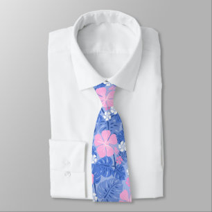 Ailani Hawaiian Hibiscus Tropical - Periwinkle Tie