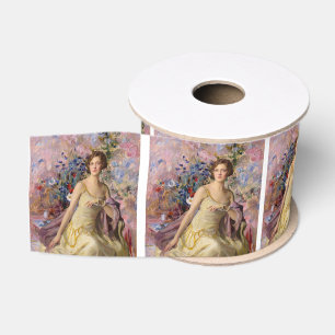 Ailsa Bruce with Villard Flowers Grosgrain Ribbon