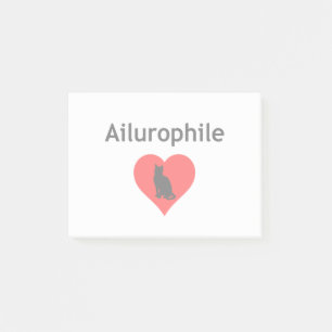 Ailurophile Post-it Notes