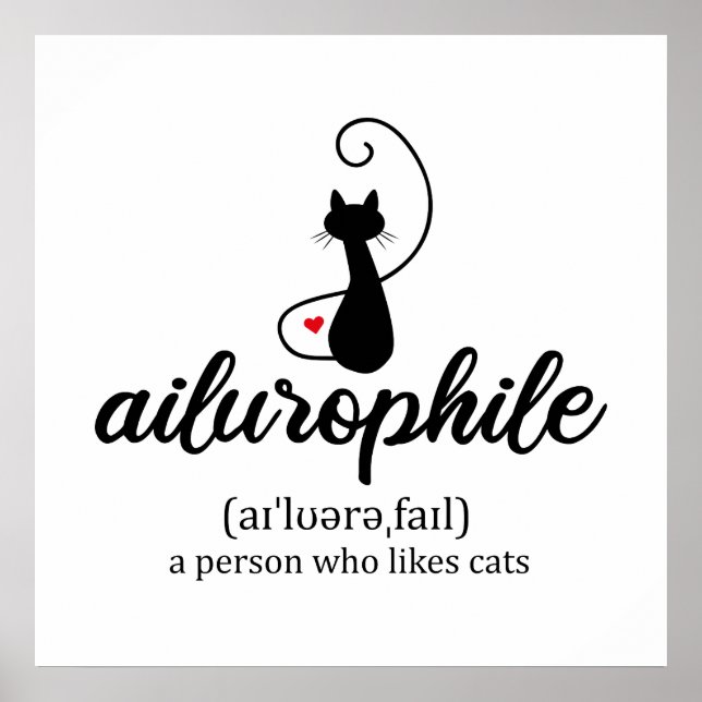 Ailurophile Poster (Front)