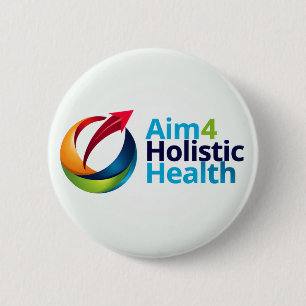 Aim 4 Holistic Health 6 Cm Round Badge