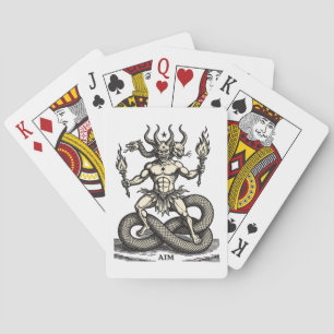 Aim Bringer of the Burning Torch Playing Cards