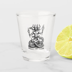 Aim Bringer of the Burning Torch Shot Glass