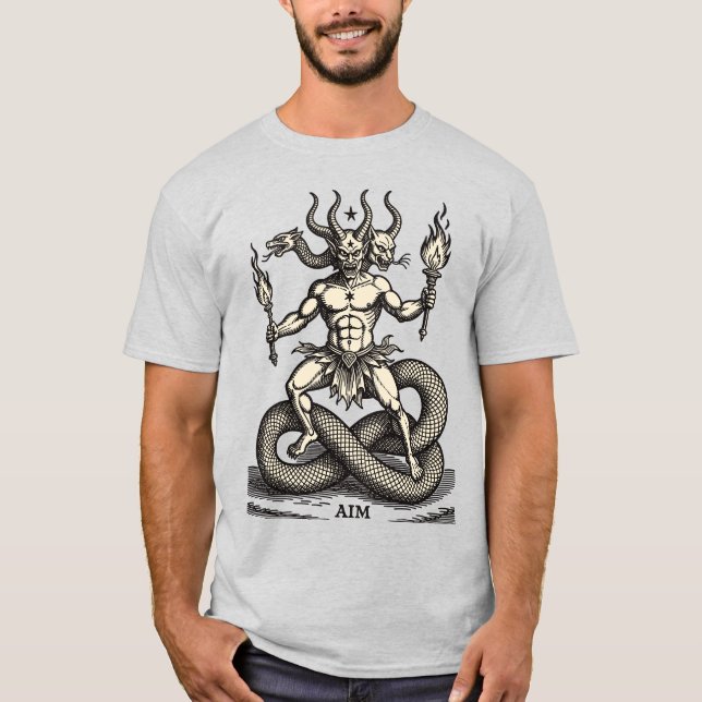 Aim Bringer of the Burning Torch T-Shirt (Front)
