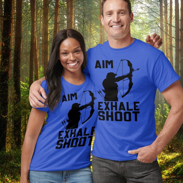 Aim Exhale Shoot Tshirt (Creator Uploaded)