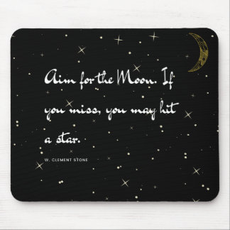 Aim for the Moon Mouse Pad