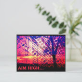 Aim High card (Standing Front)
