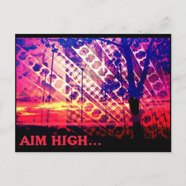 Aim High card (Front)